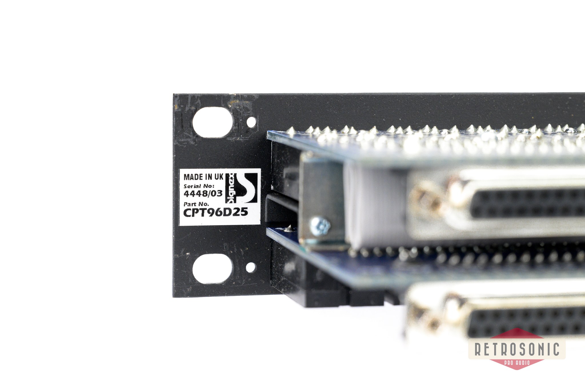 Signex CPT96 Isopatch Bantam panel, rear D-sub #1