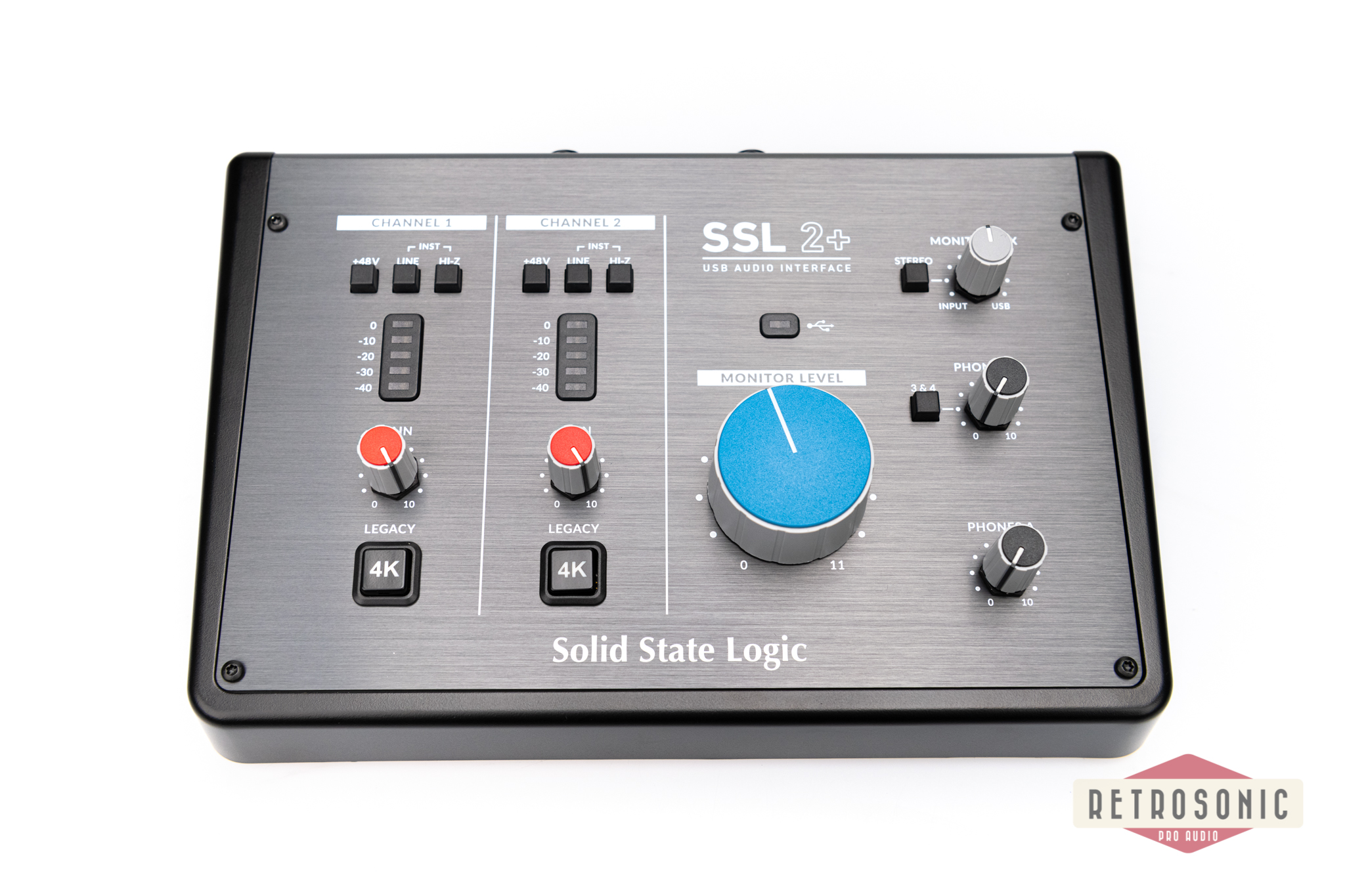 Solid State Logic SSL2+ Interfaz de Audio USB 2x4 - Studio Market