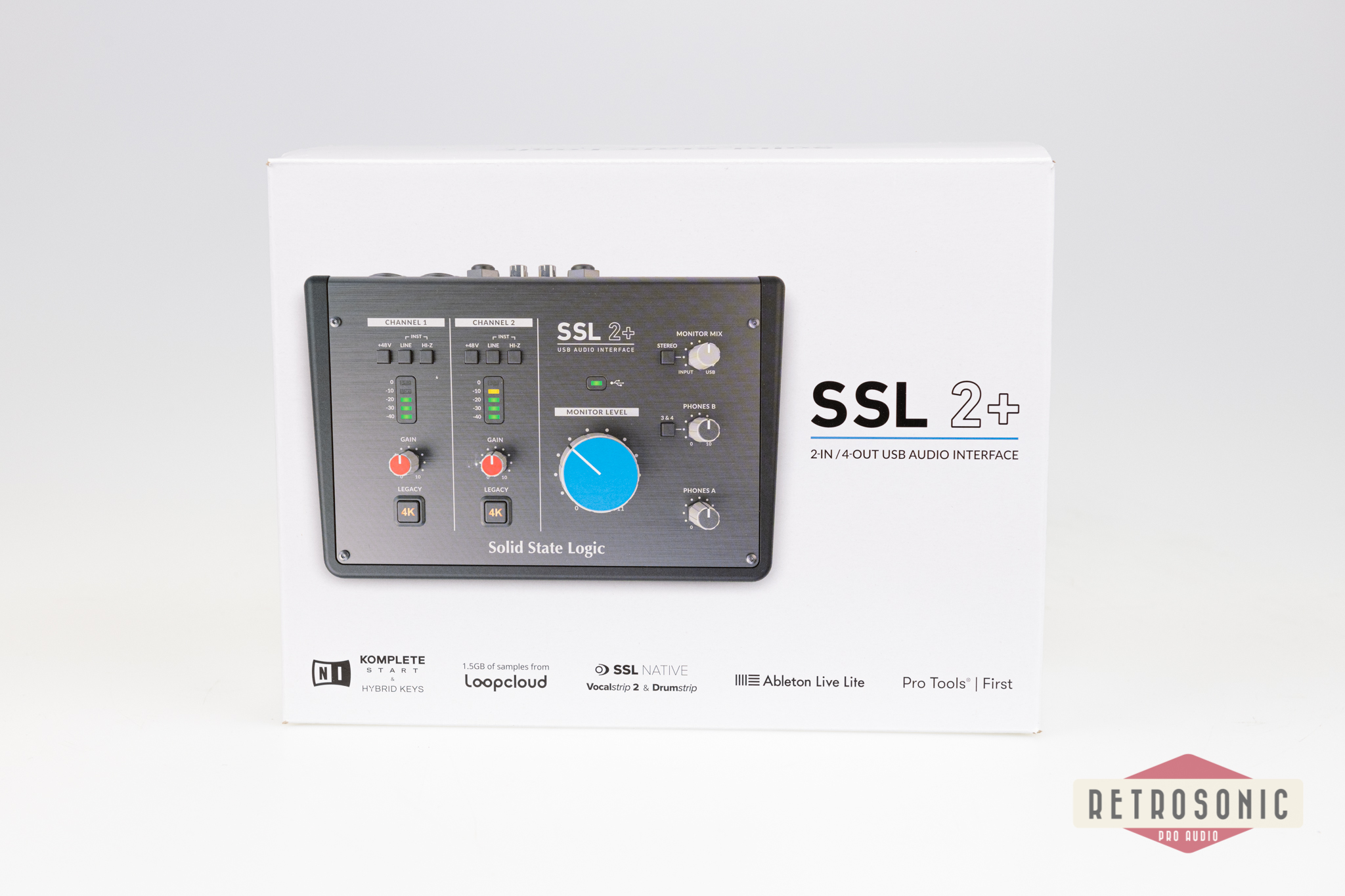 Solid State Logic SSL 2+ 2/4 Audio Interface