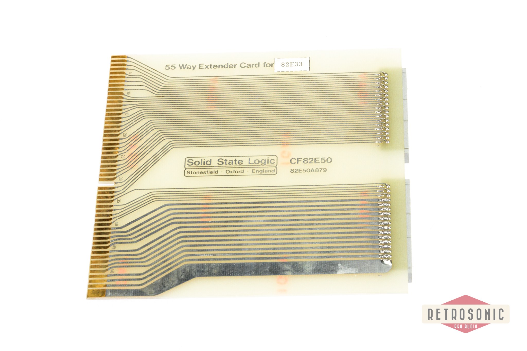 Solid State Logic SSL 4000 55 Way Extender Card for 82E33 CF82E50