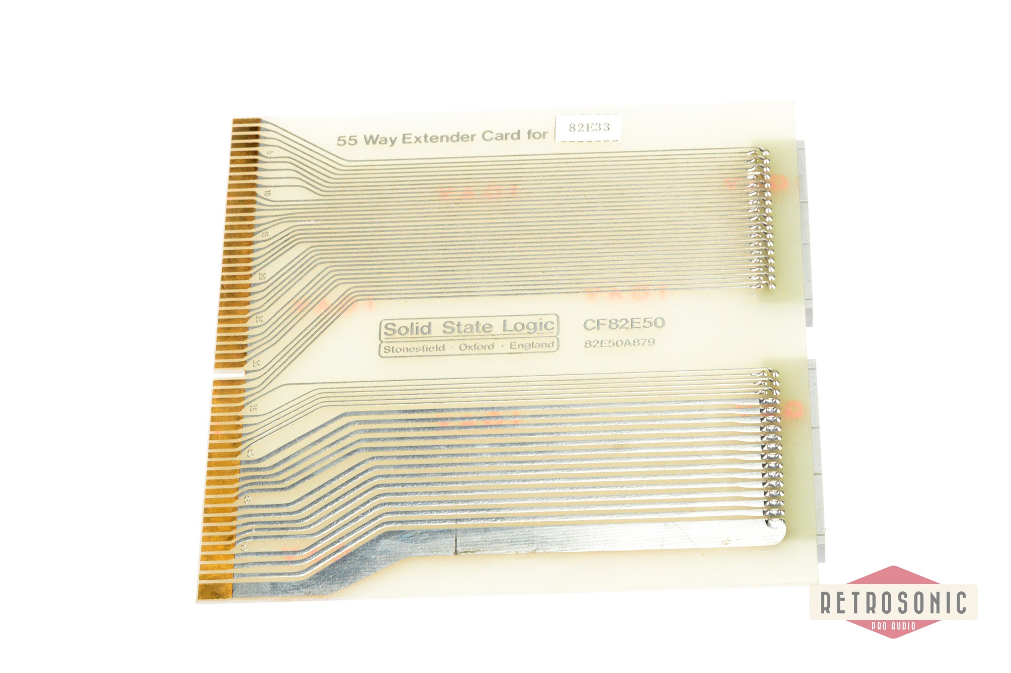 Solid State Logic SSL 4000 55 Way Extender Card for 82E33 CF82E50