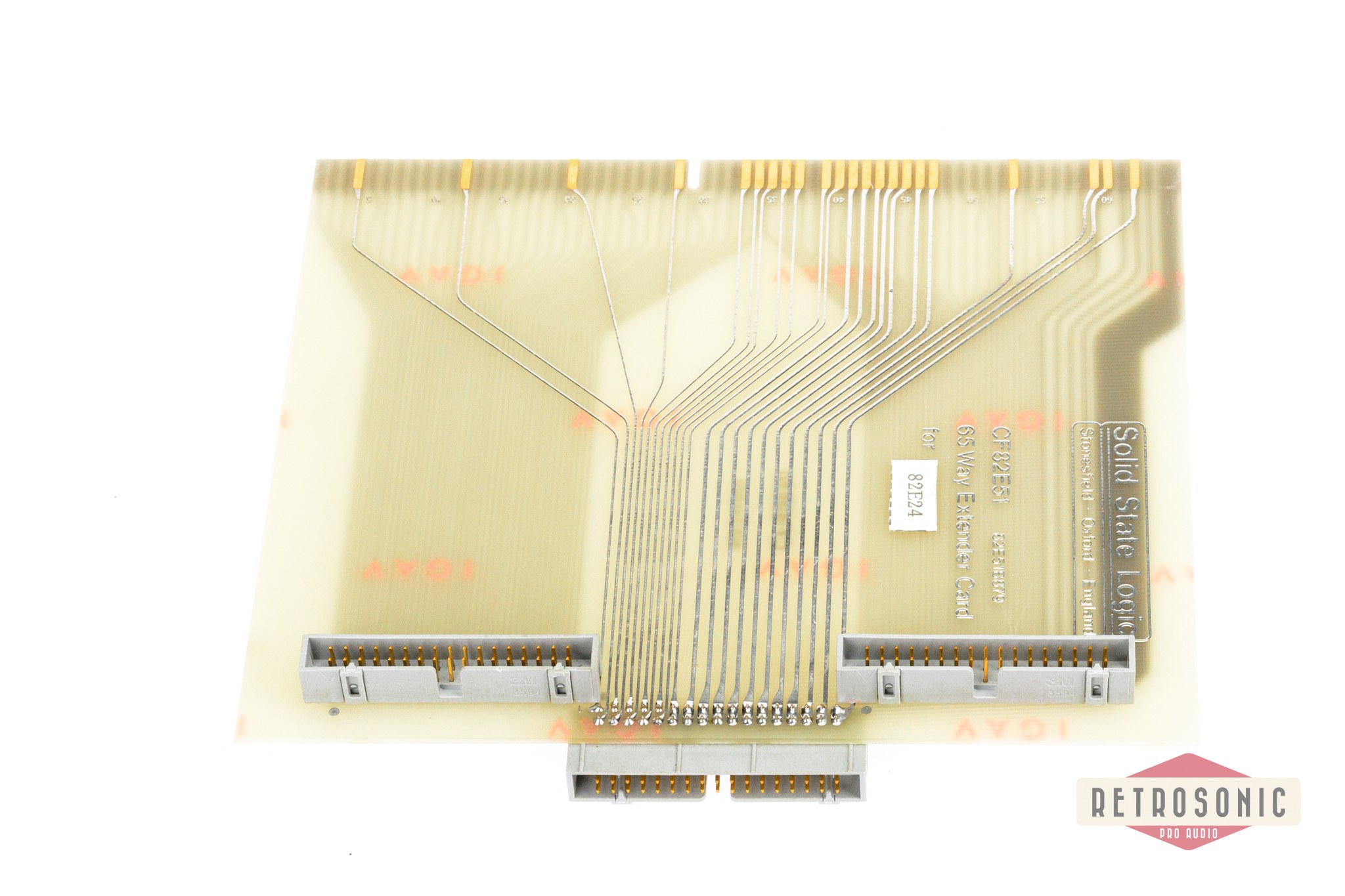 Solid State Logic SSL 4000 65 Way Extender Card for 82E24 CF82E51