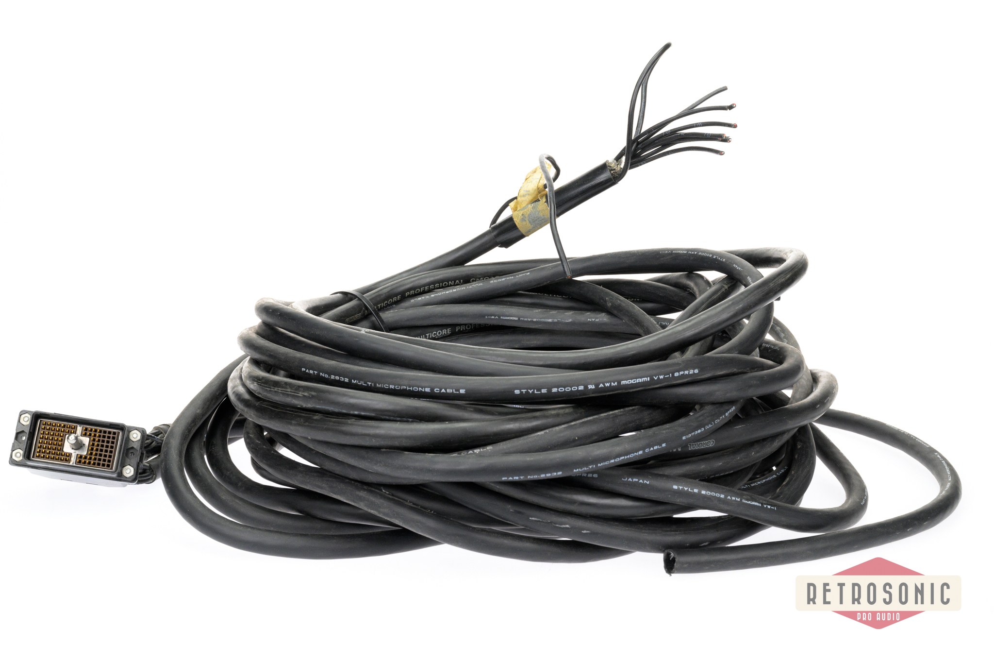 Solid State Logic SSL 4000 Audio cable with 72 pin DL-connector + 6m cables