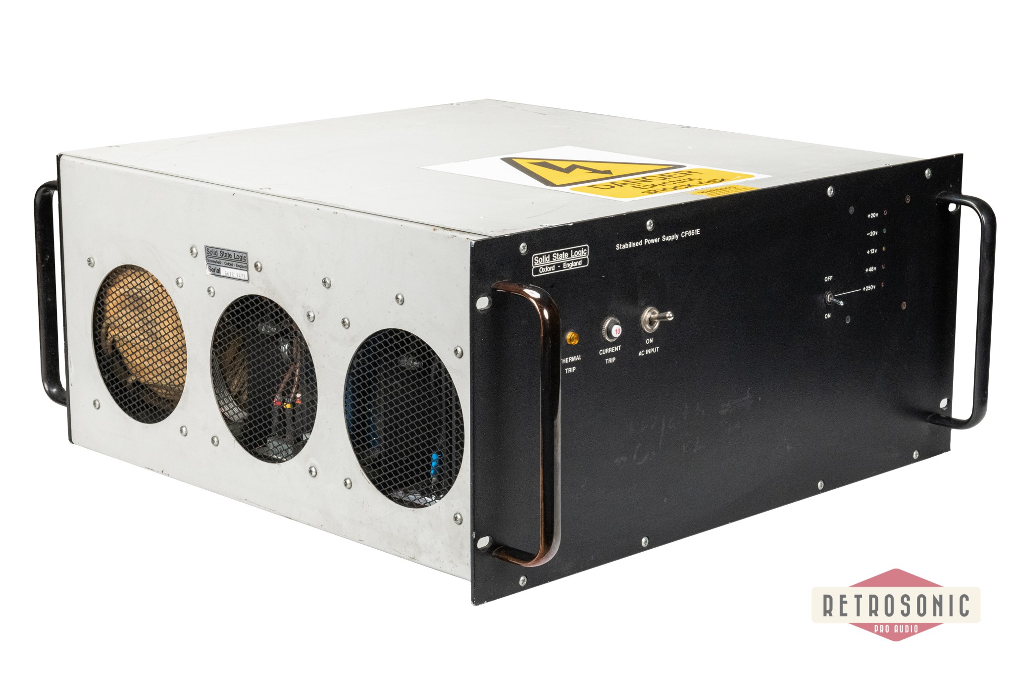 Solid State Logic SSL 4000 E/G Stabilised Console Power Supply CF661F #661E1471