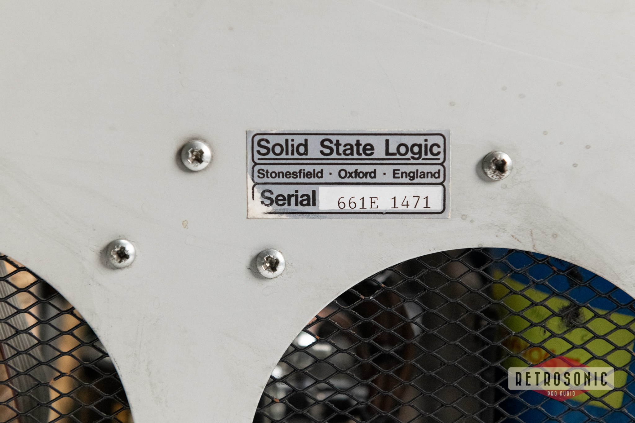 Solid State Logic SSL 4000 E/G Stabilised Console Power Supply CF661F #661E1471