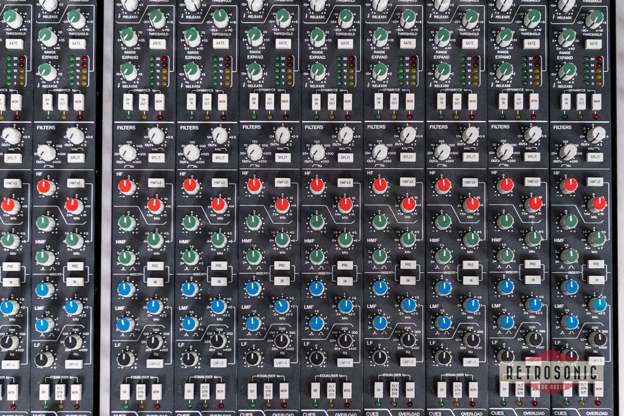 Solid State Logic SSL 4040E/G w. 24 pcs SL611G (292) and 16 pcs SL611E (242) Modules