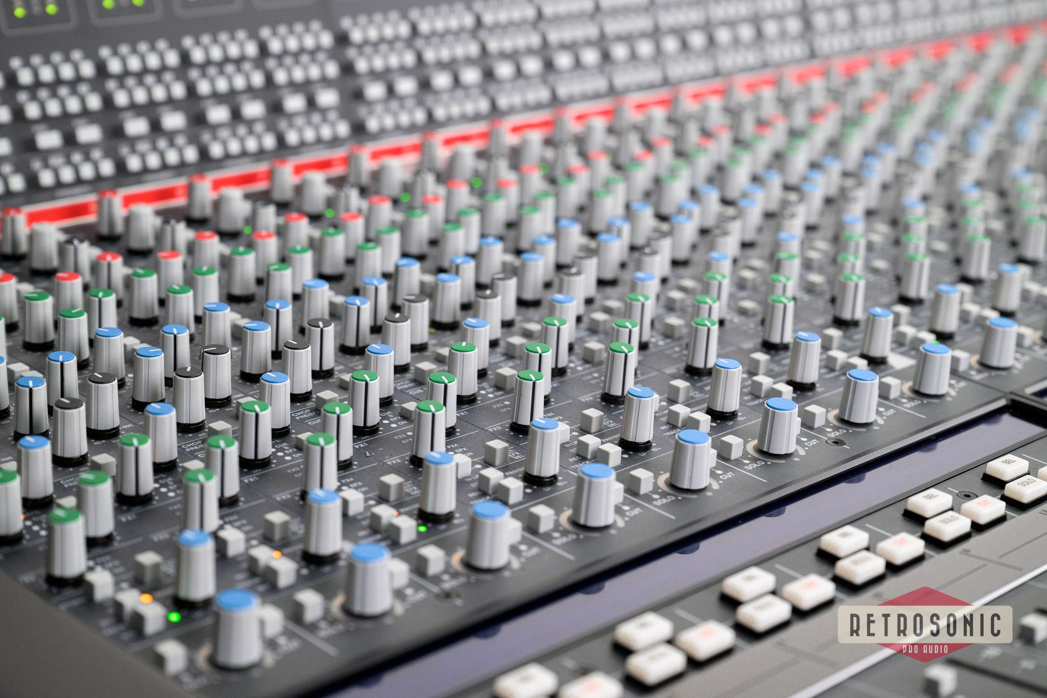 Solid State Logic SSL AWS 948 24-Channel 48-Channel 8-Bus Inline Console with DAW Control #4035