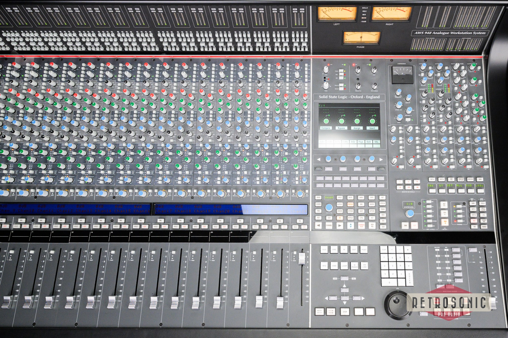 Solid State Logic SSL AWS 948 48-Channel Mixing Console #4035