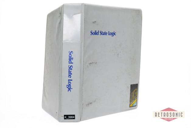 Solid State Logic SSL G-Series Computer Service Manual  Jan 1987