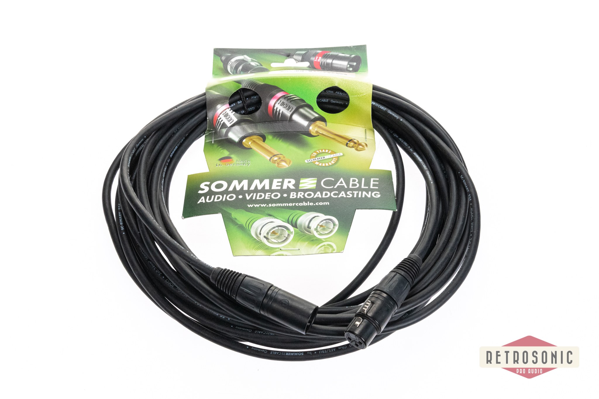 Sommer 10m AES/EBU-cable BY07-2