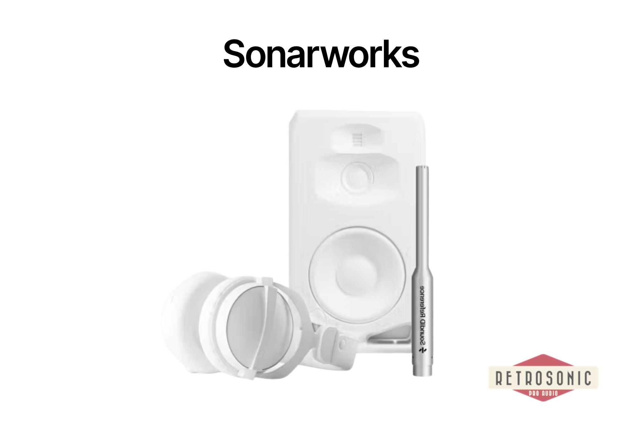 Sonarworks SoundID Reference for Speakers & Headphones with Measurement Mic in bundle with the Apollo Monitor Correction Add-on