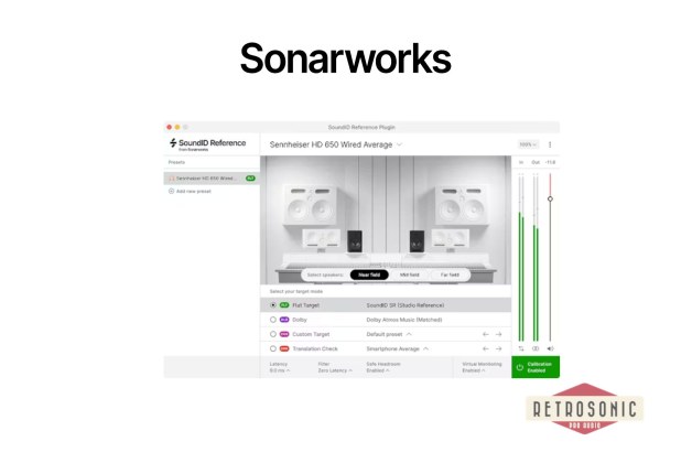 Sonarworks SoundID Reference Virtual Monitoring