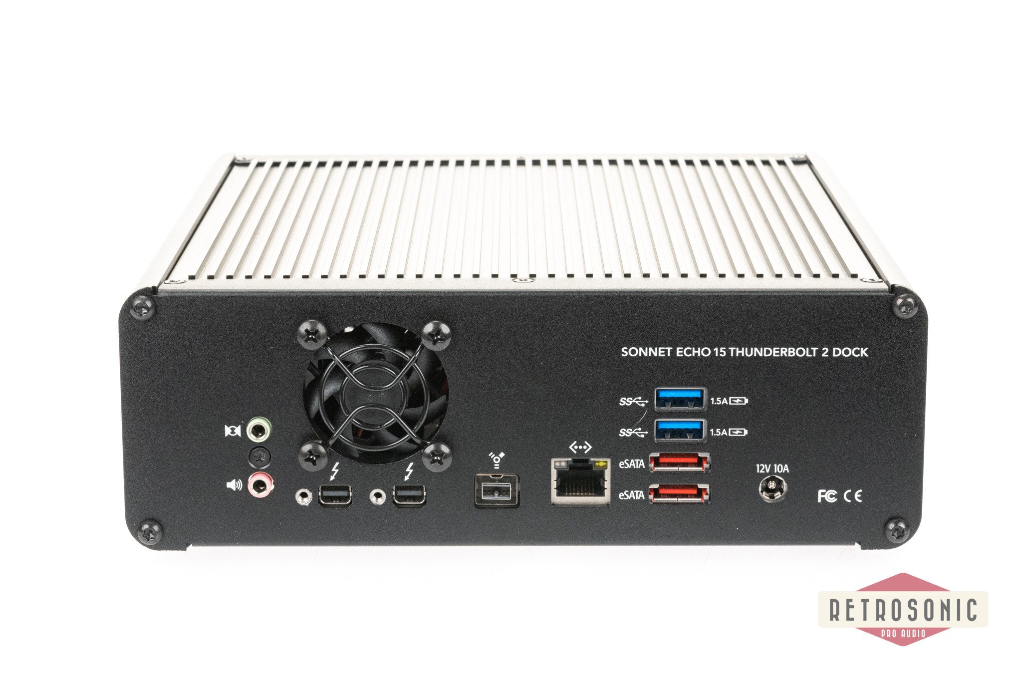 Sonnet Echo 15+ TB2 Dock. No optical drive.