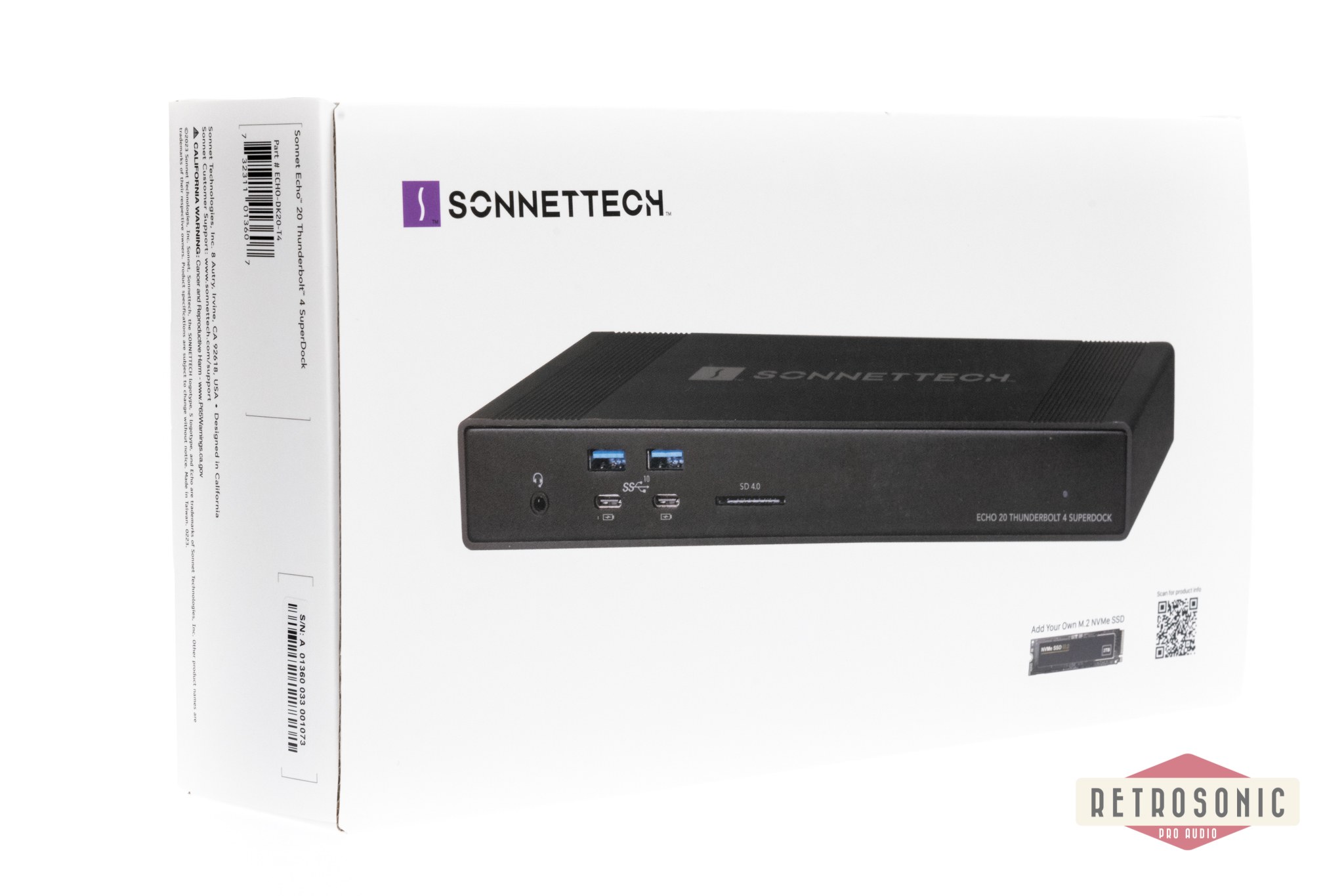 Echo 20 Thunderbolt 4 SuperDock - SONNETTECH