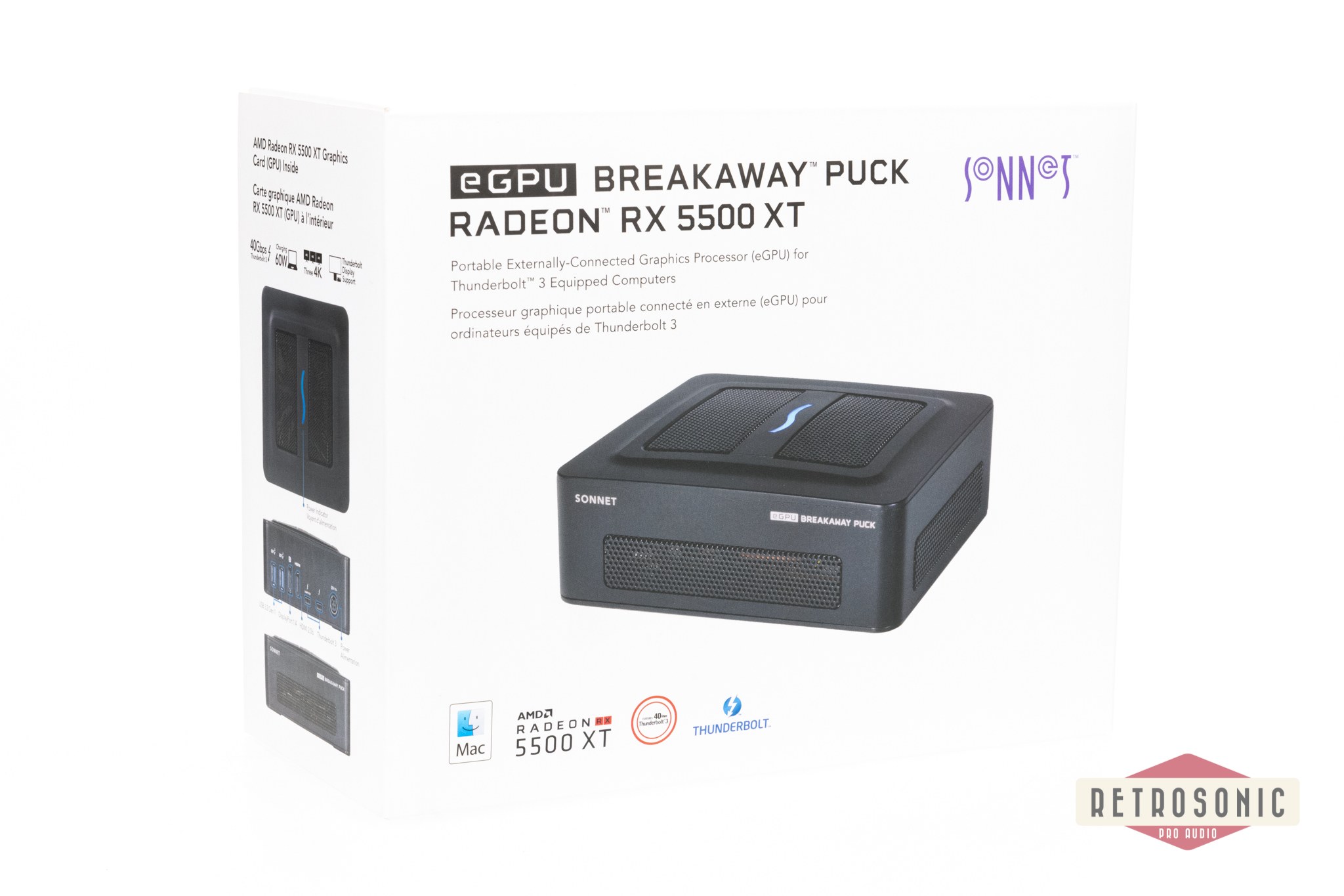 Sonnet eGPU Breakaway Puck Radeon RX 5500 XT Graphics Accelerator