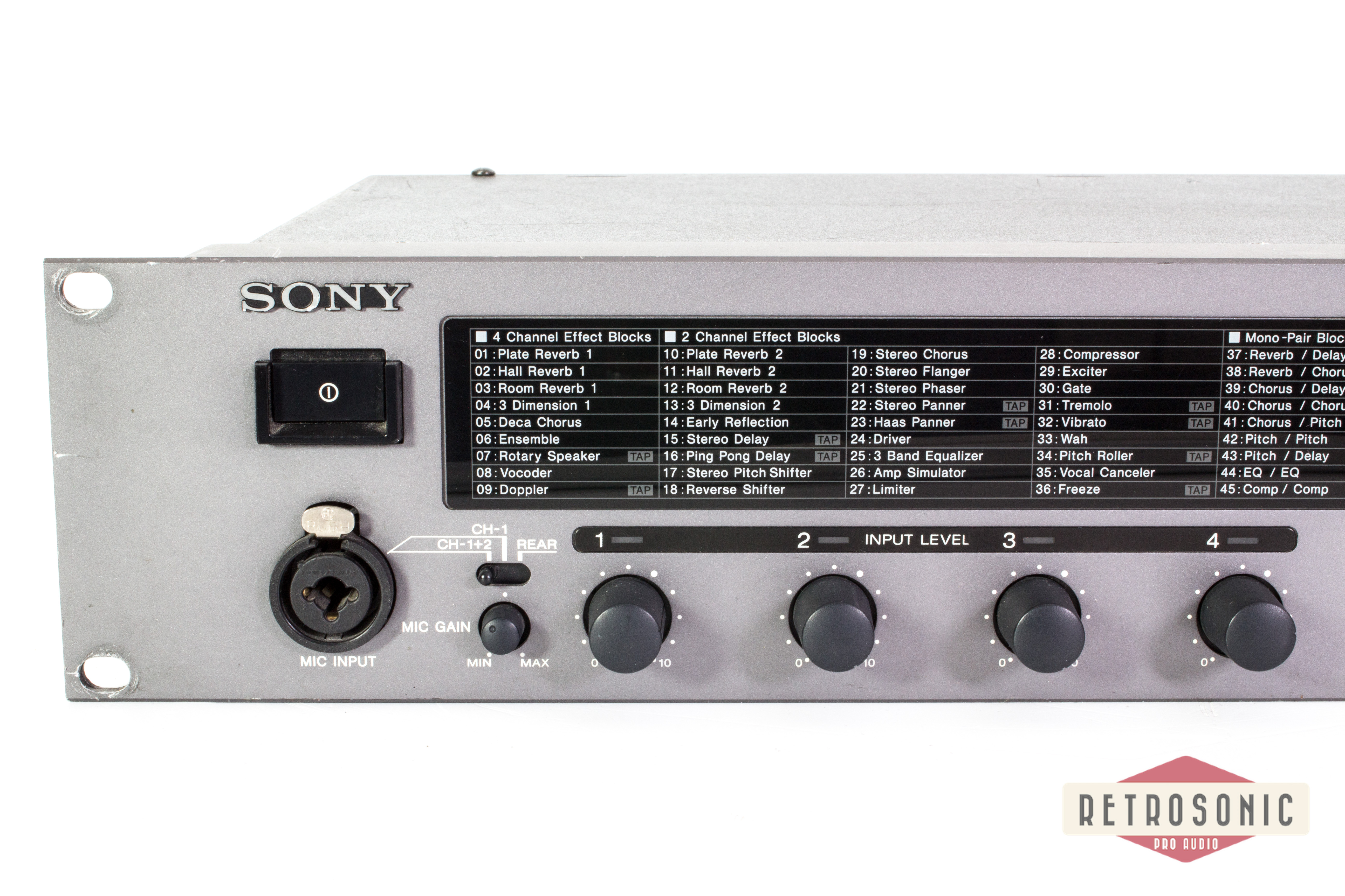 Sony DPS-V55M Multieffect Processor