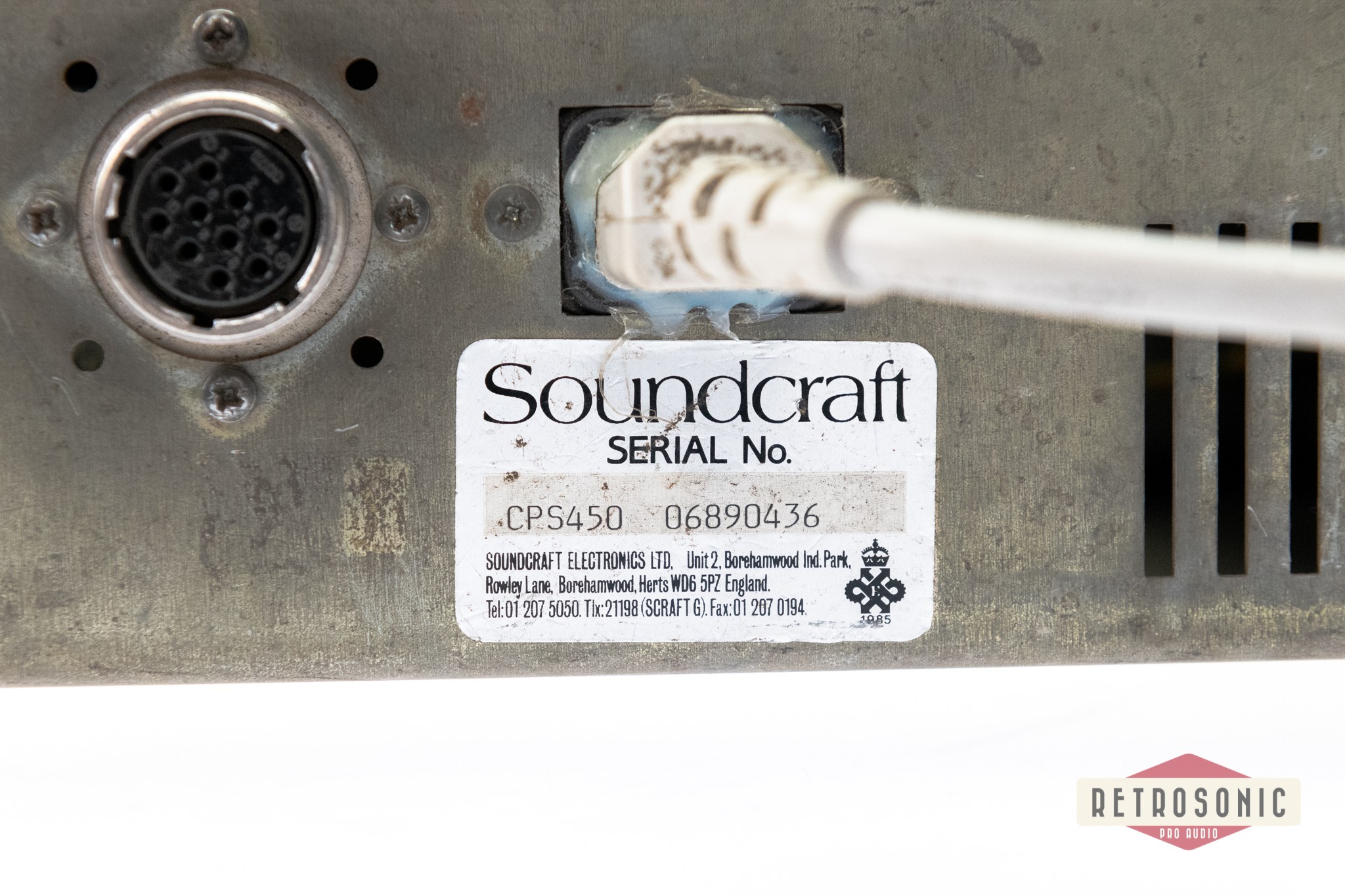 Soundcraft Series 500M 8-Channel Sidecar with Summing and PSU