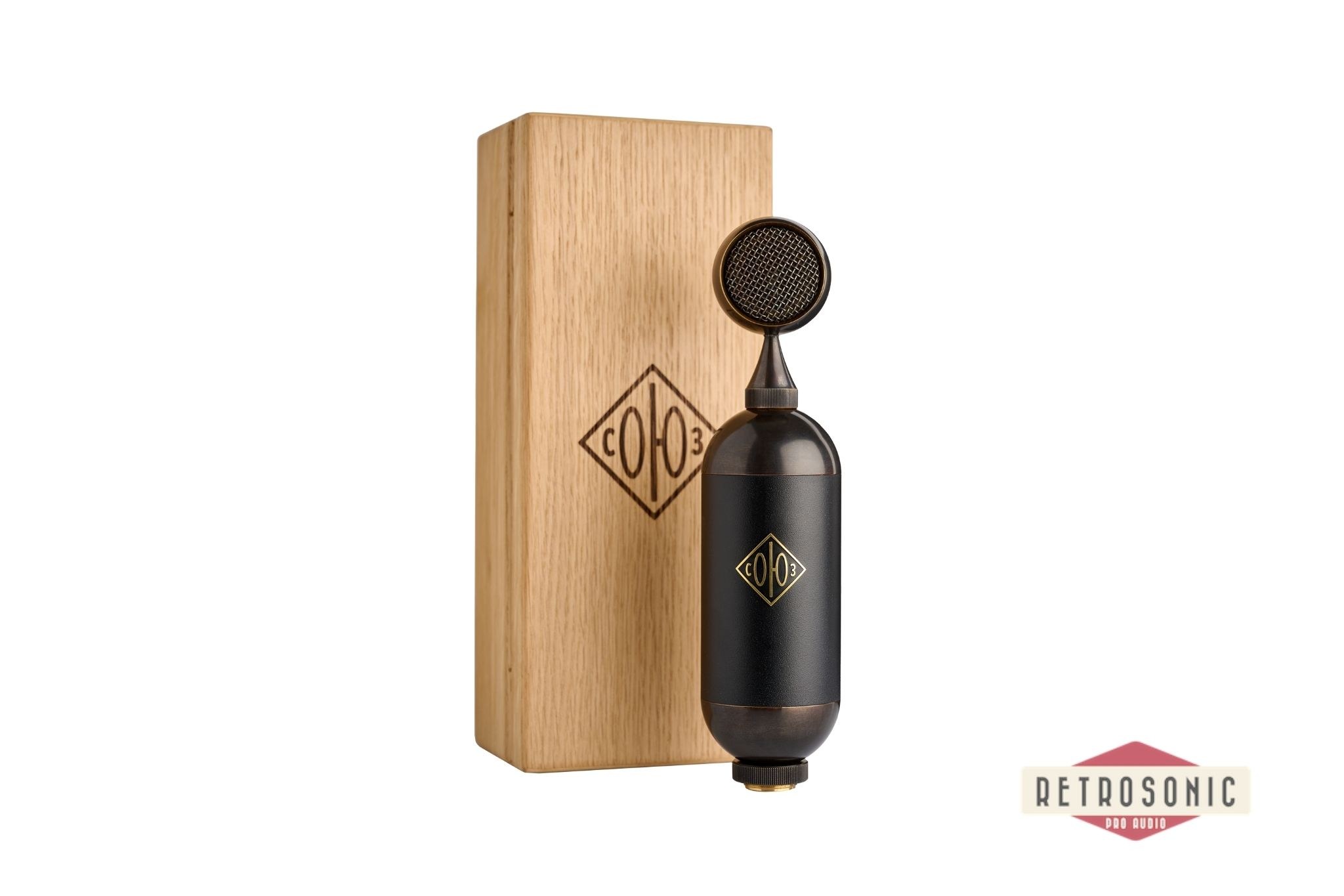 Soyuz 017 FET Brass Black Condenser Mic