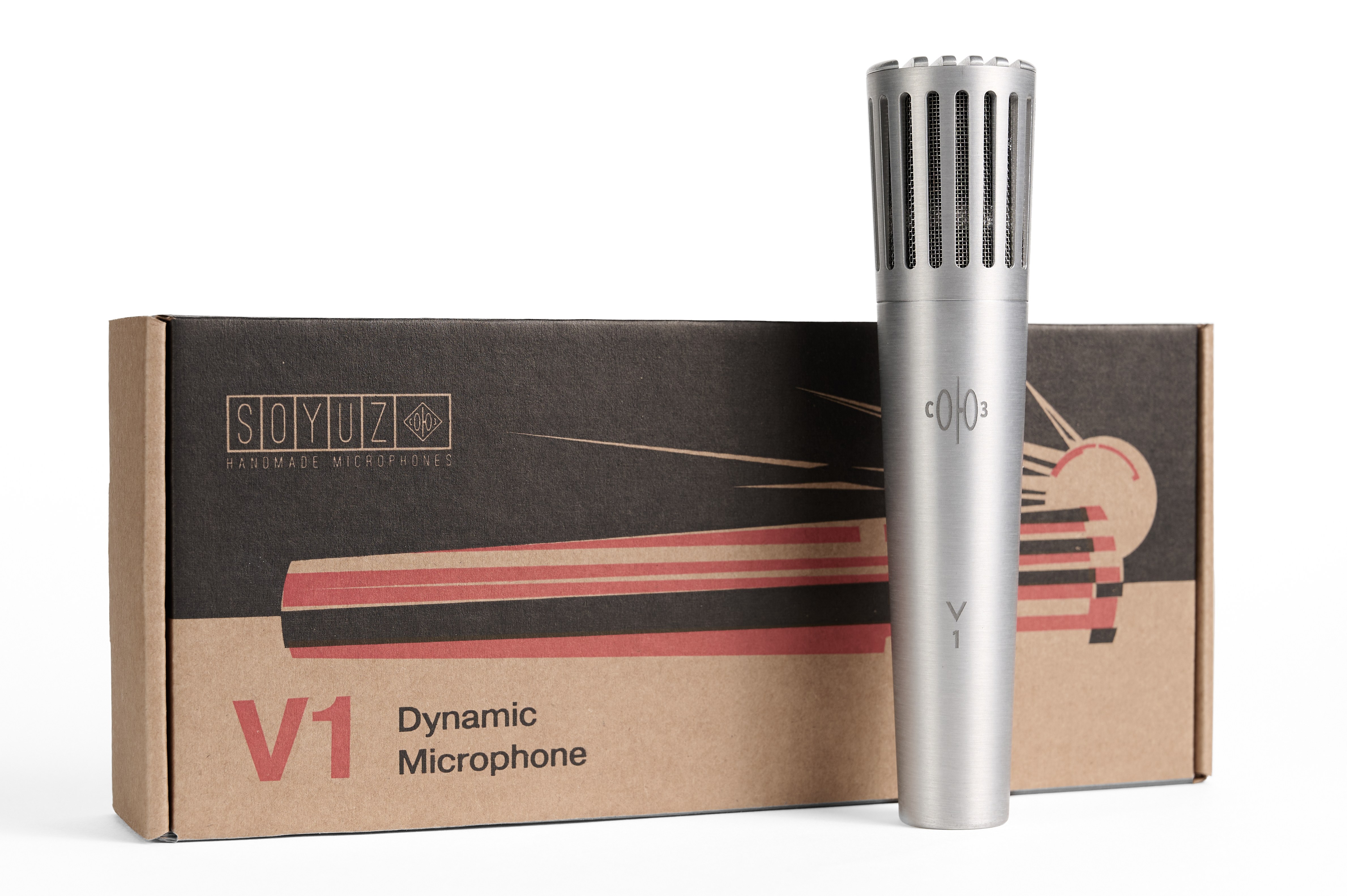 Soyuz V1-S Dynamic Microphone Silver