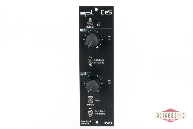 retrosonic - SPL DeS 2-band D-Esser 500 Series