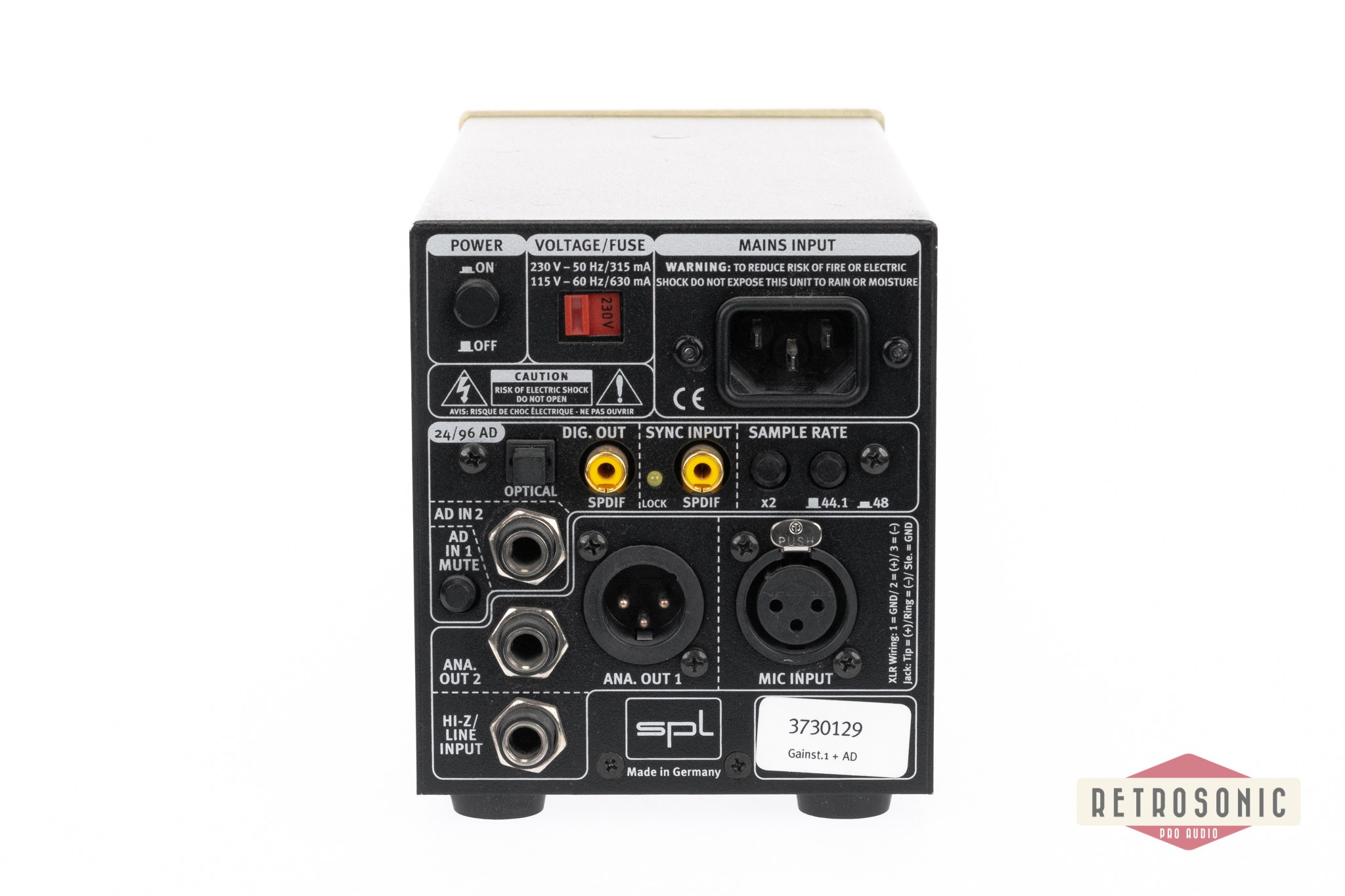 SPL Gain Station 1 + ADC