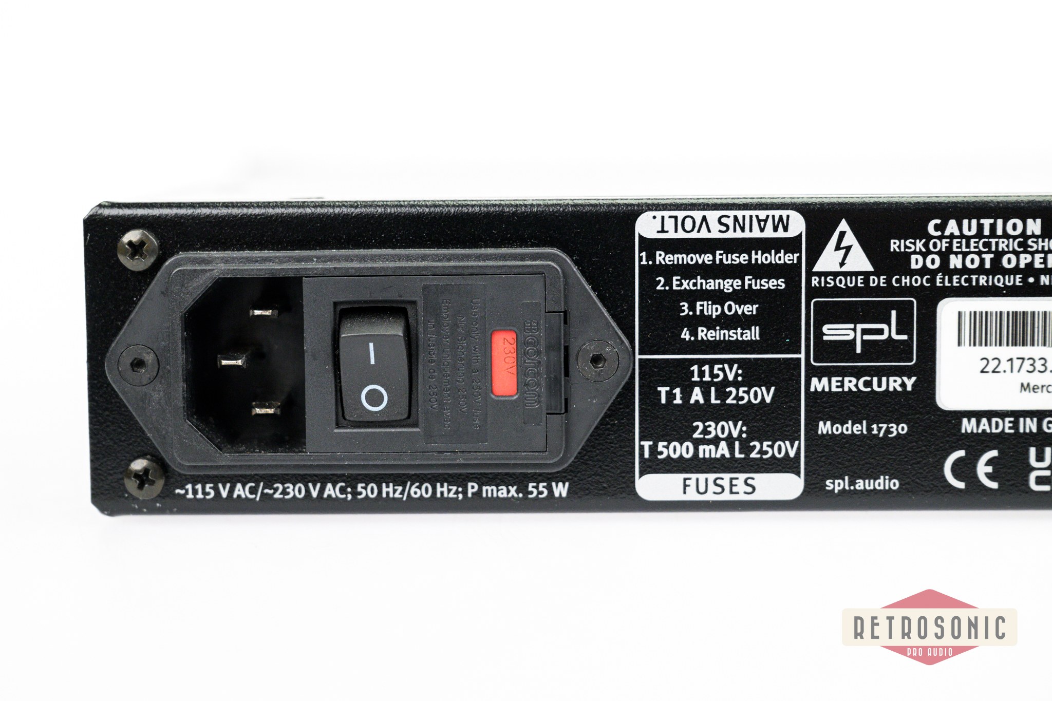 SPL Mercury Black Mastering DA Converter
