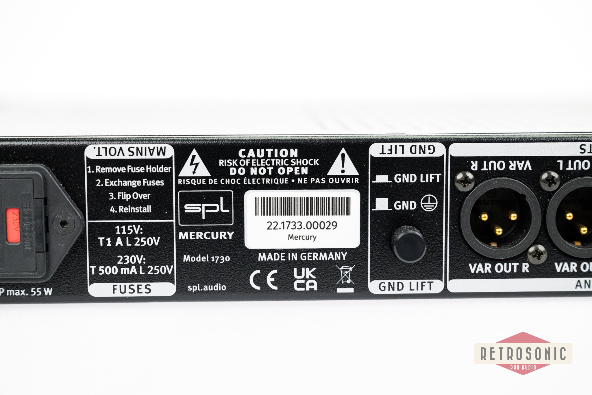 SPL Mercury Black Mastering DA Converter