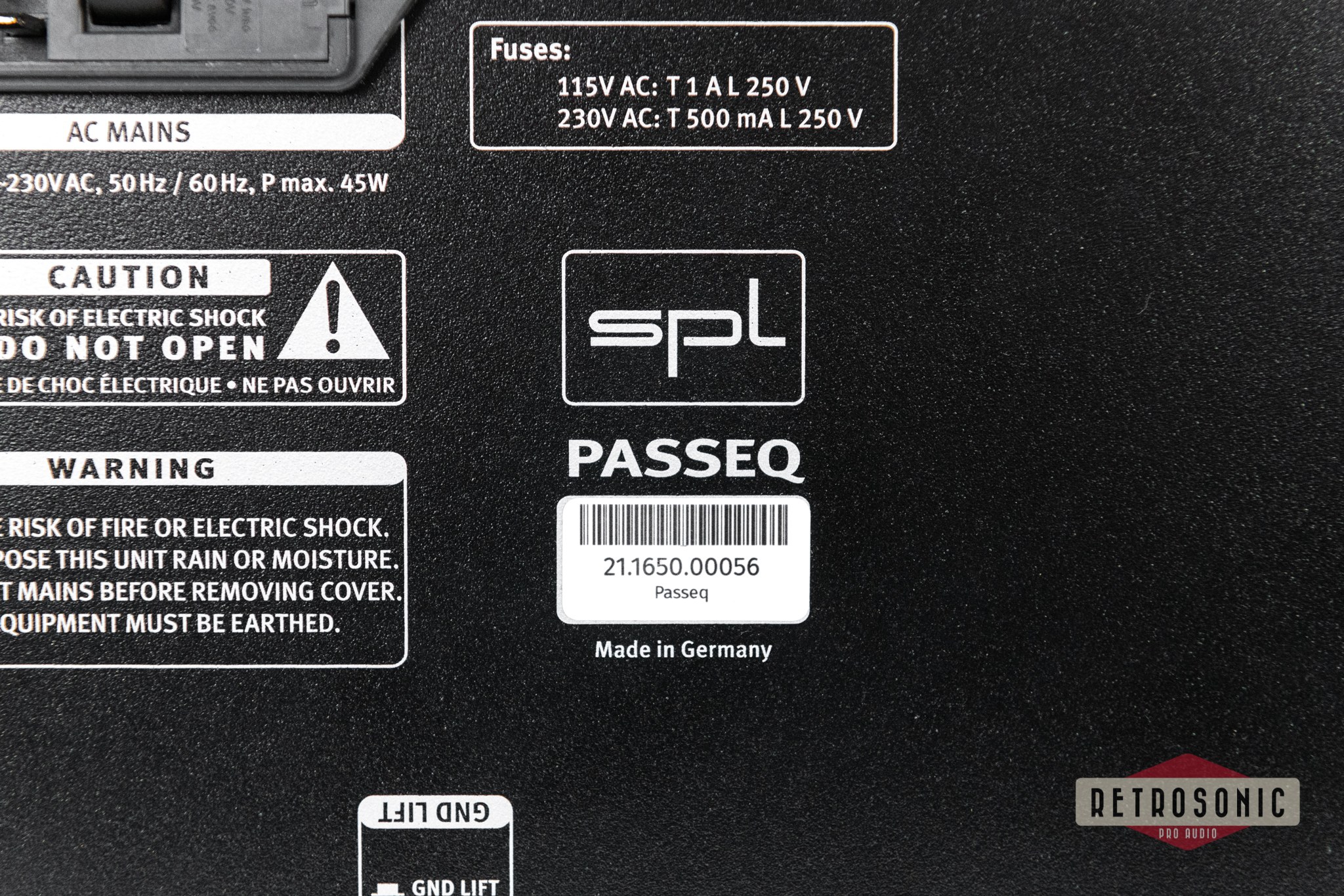 SPL PassEQ Passive Dual-Channel Mastering EQ