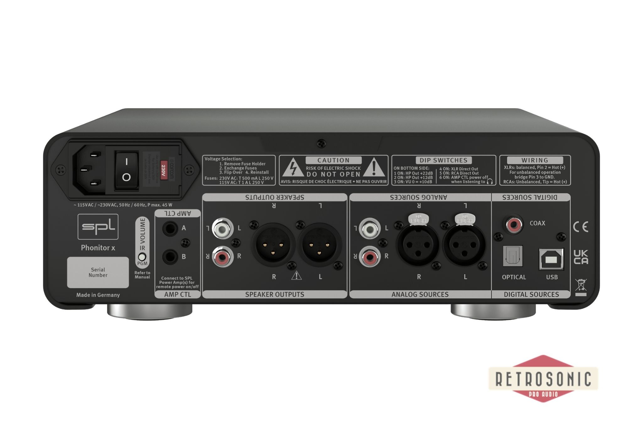 SPL Phonitor x + DAC768xs Red