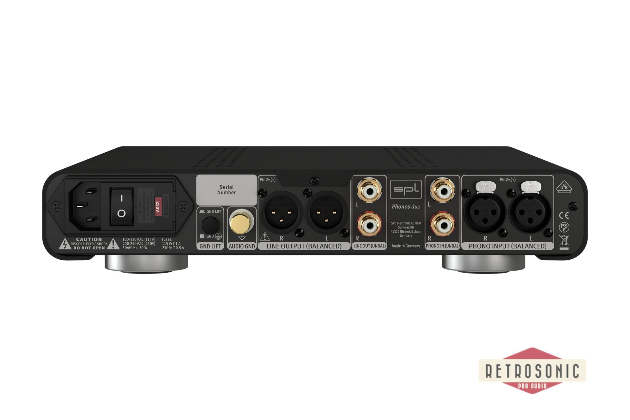 SPL Phonos Duo Black