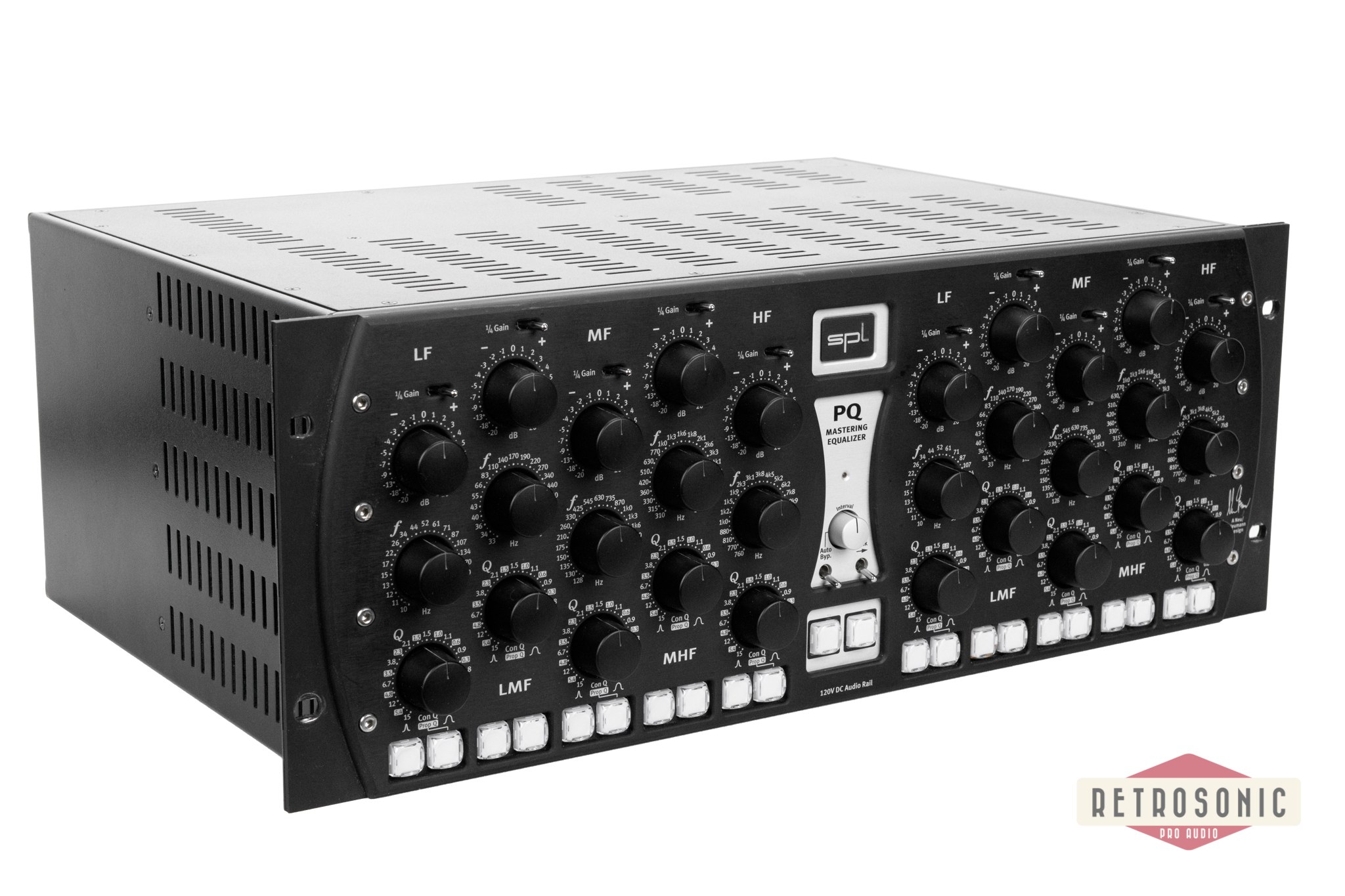 SPL PQ Mastering Equalizer All Black