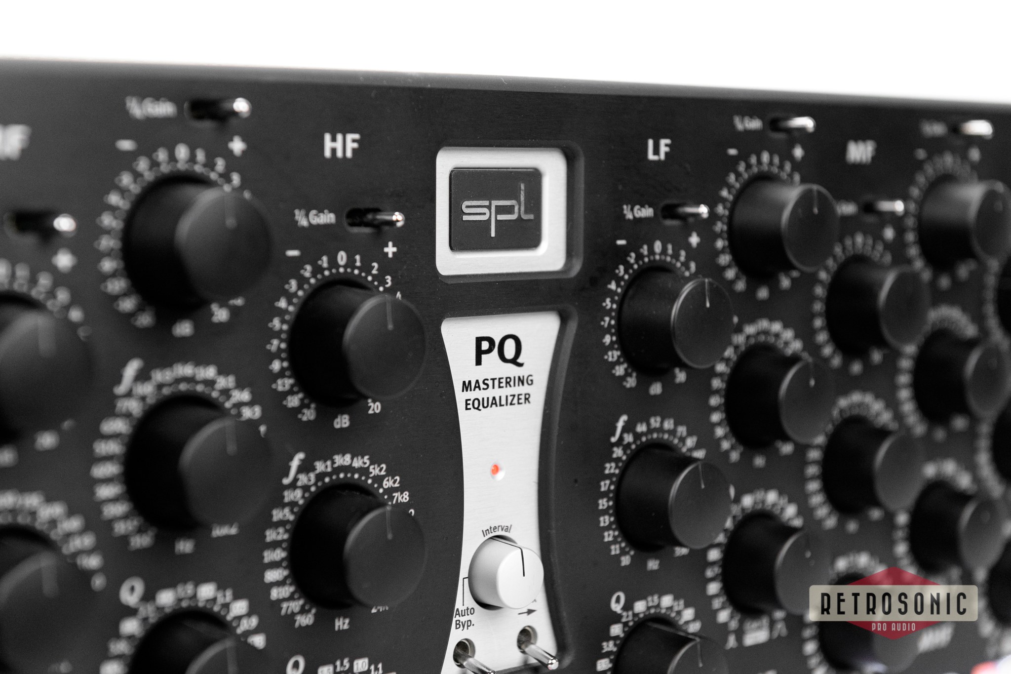 SPL PQ Mastering Equalizer All Black