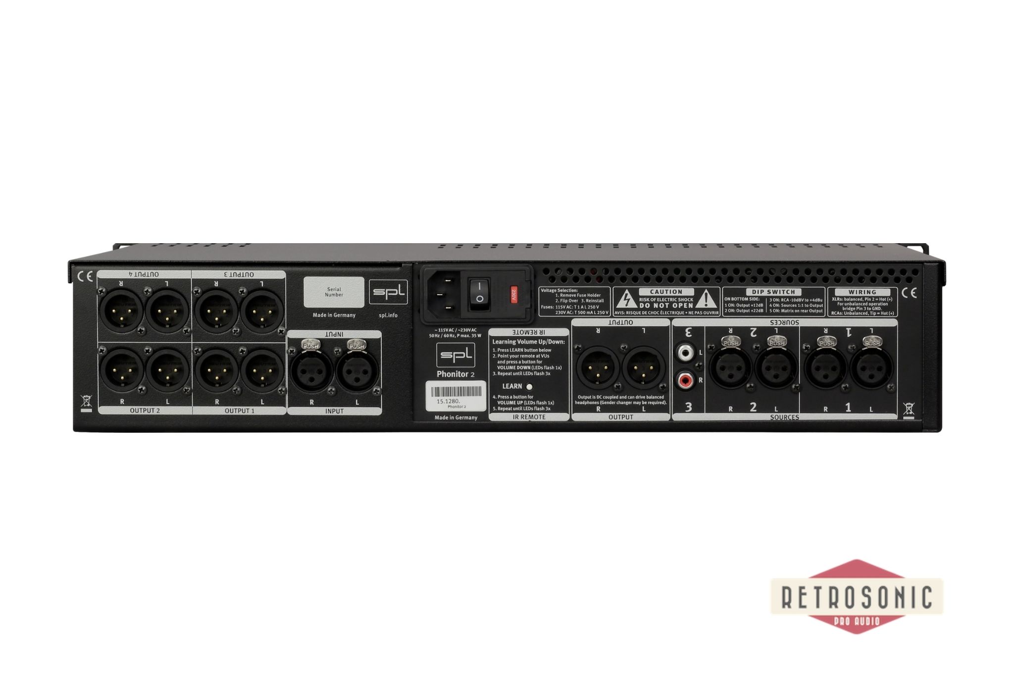 SPL SMC 7.1 + Expansion Rack Black