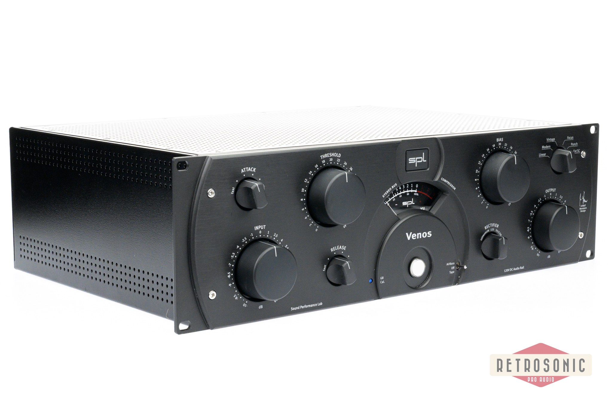 SPL Venos Stereo Bus Compressor Black