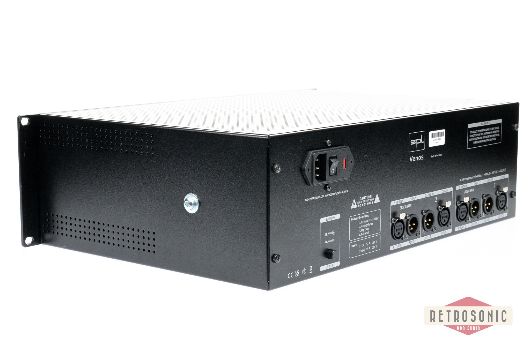 SPL Venos Stereo Bus Compressor Black
