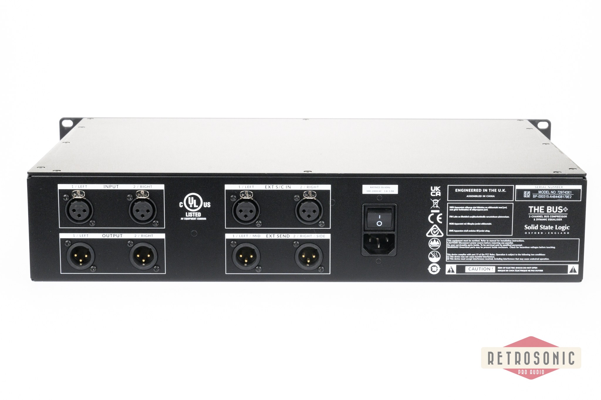 SSL BUS+ Bus compressor