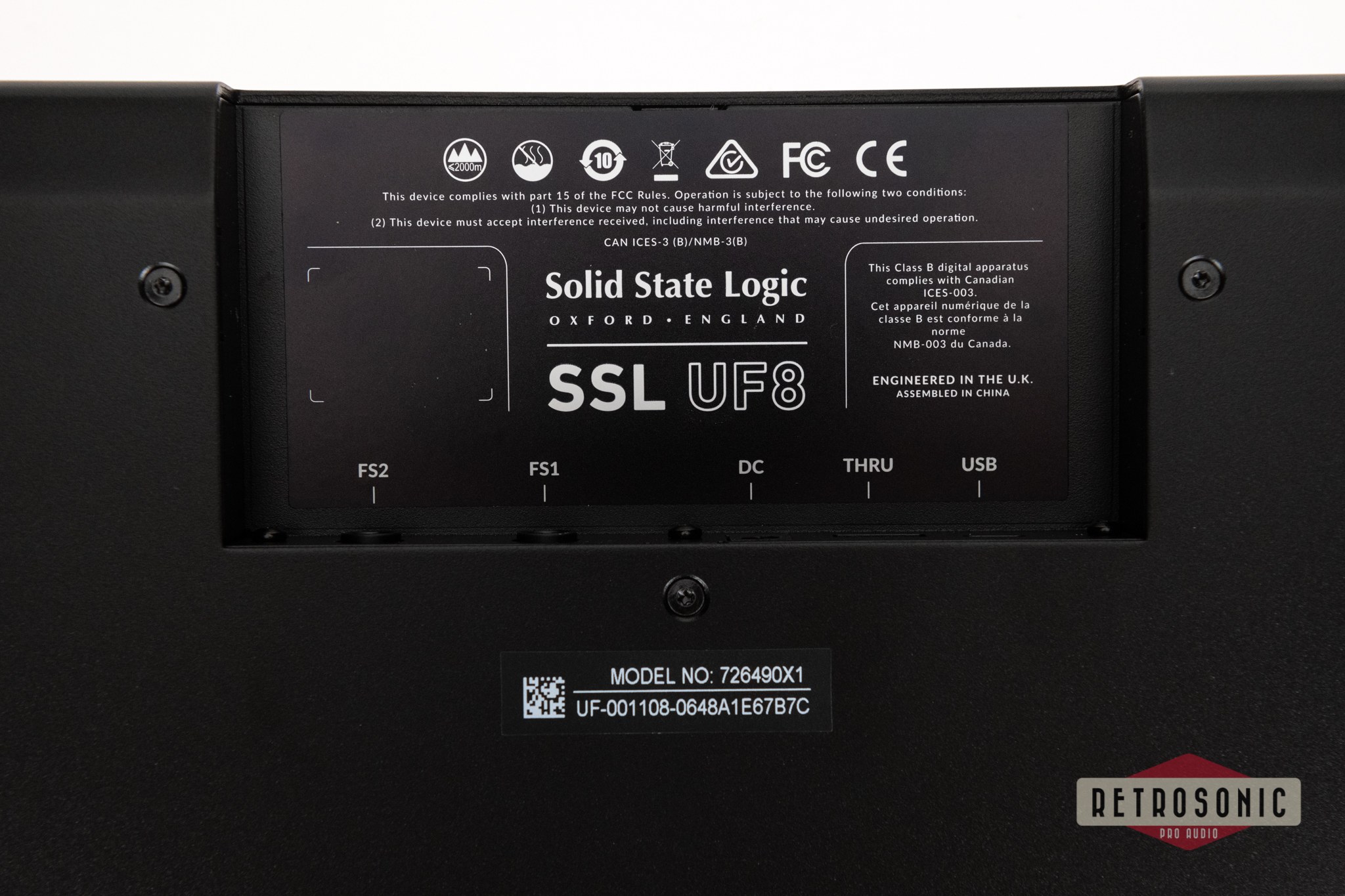SSL UF8 Controller