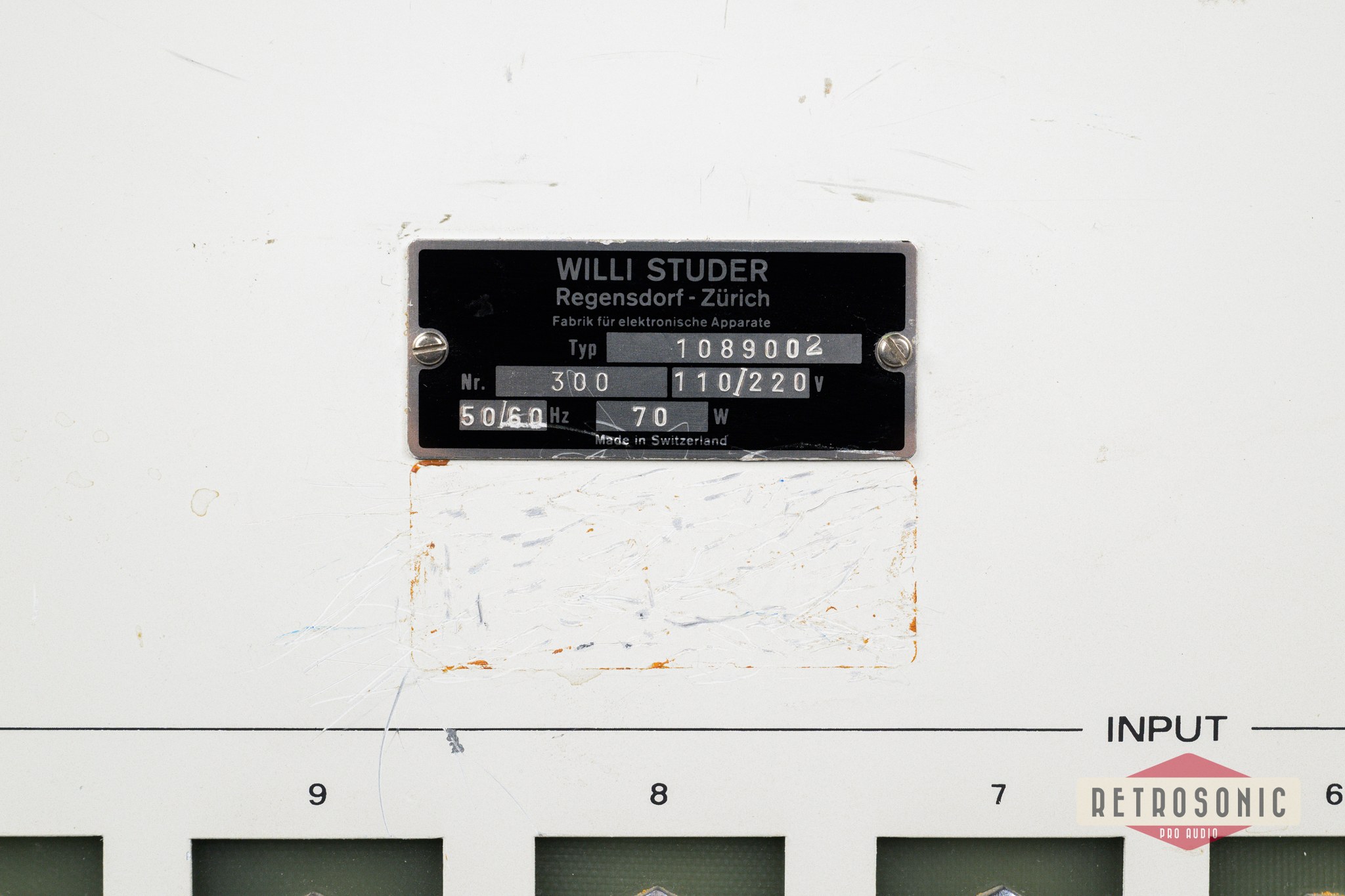 Studer 089 MK1 12/2 Analog Mixing Console