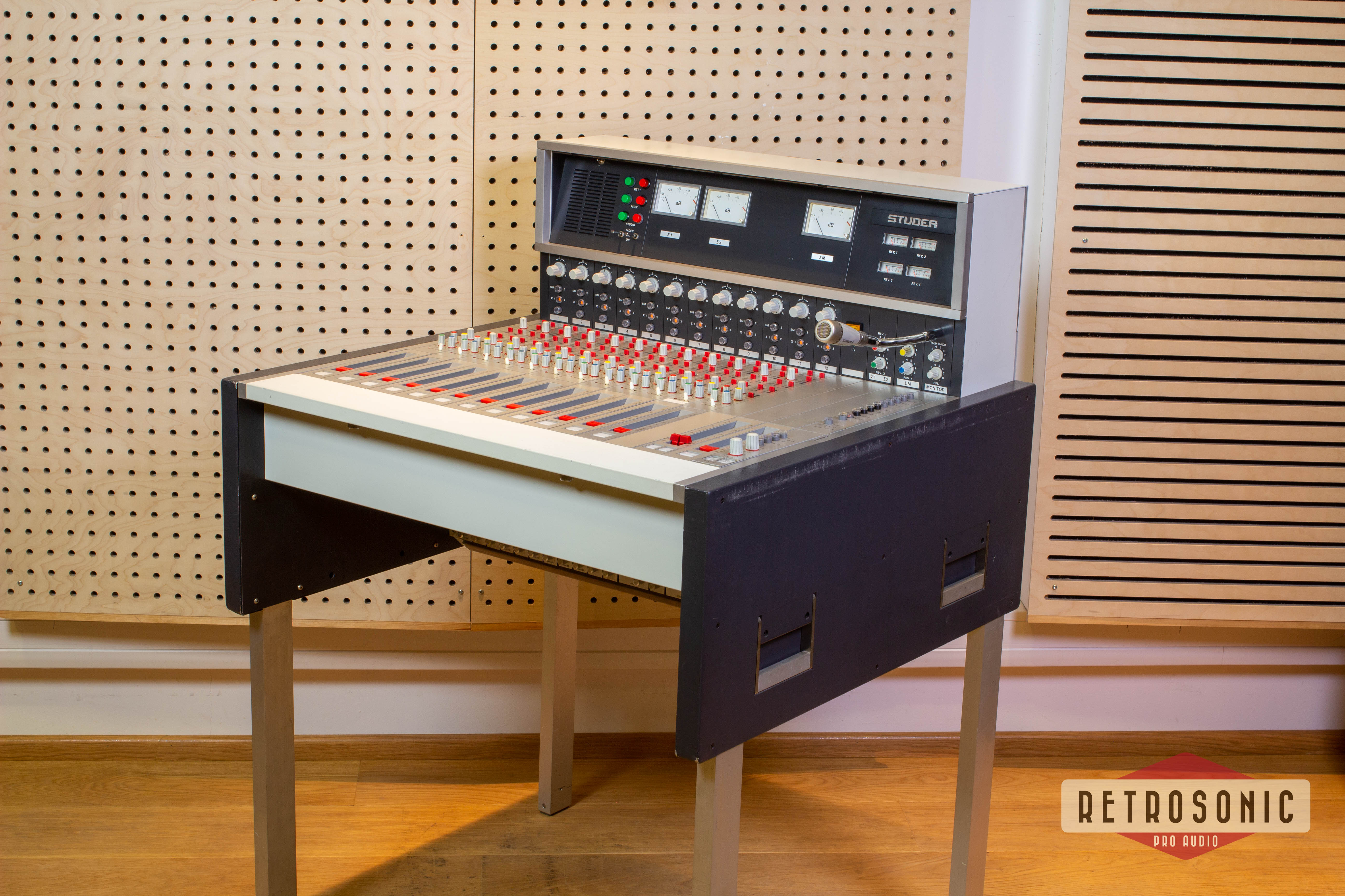 Studer 089 MK3 12/2 Vintage 60´s Mixing Console