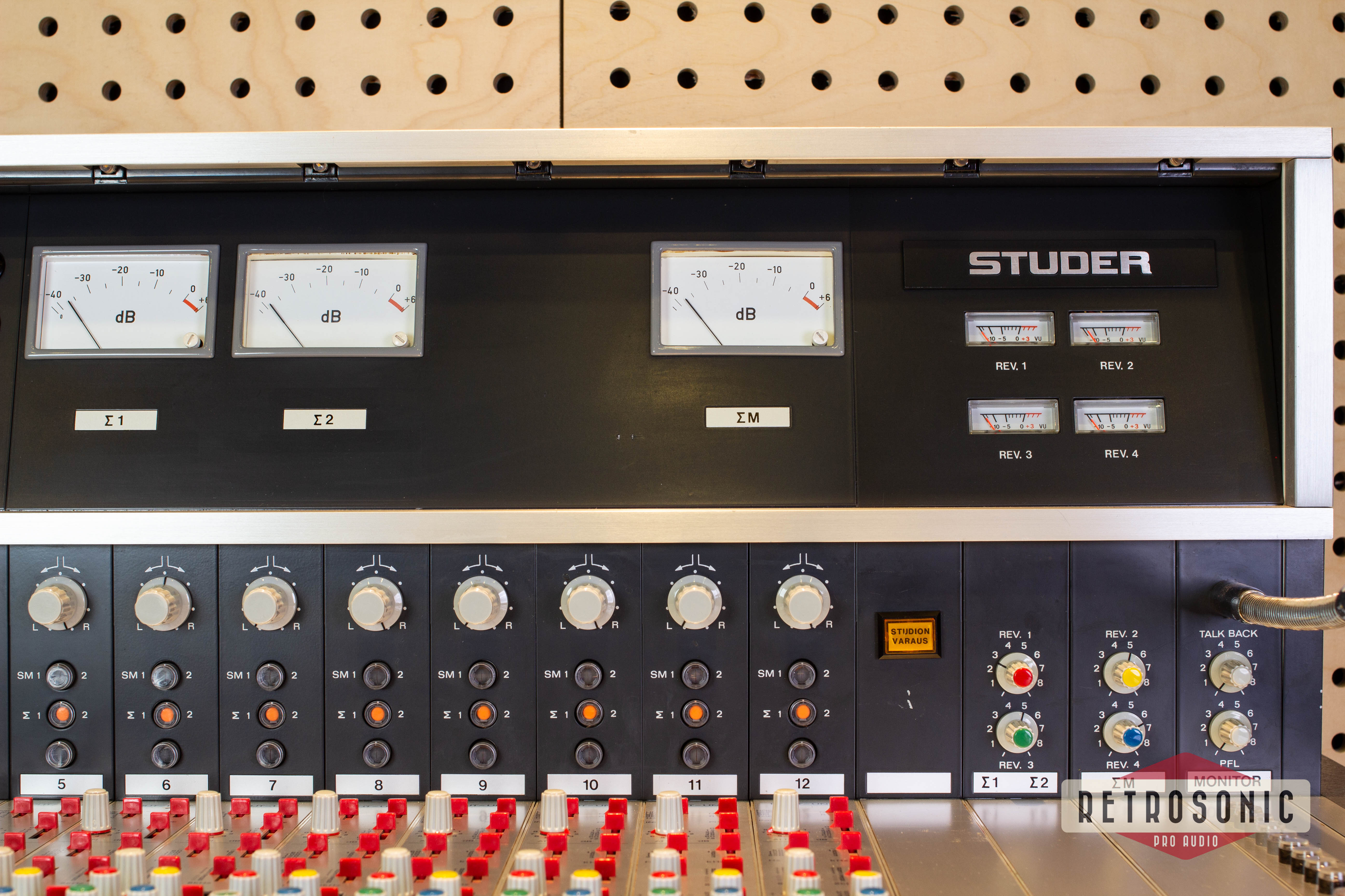 Studer 089 MK3 12/2 Vintage 60´s Mixing Console