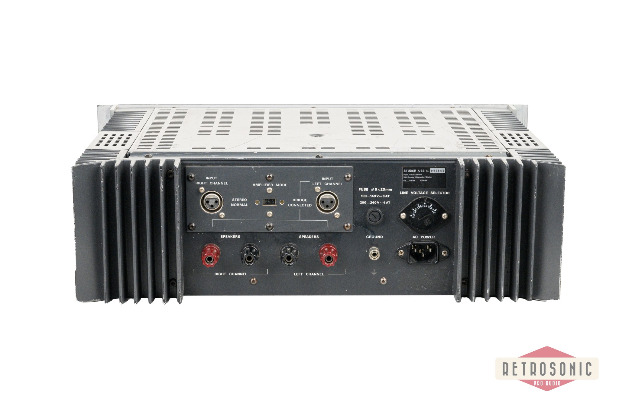 Studer A68 Stereo Amplifier #2