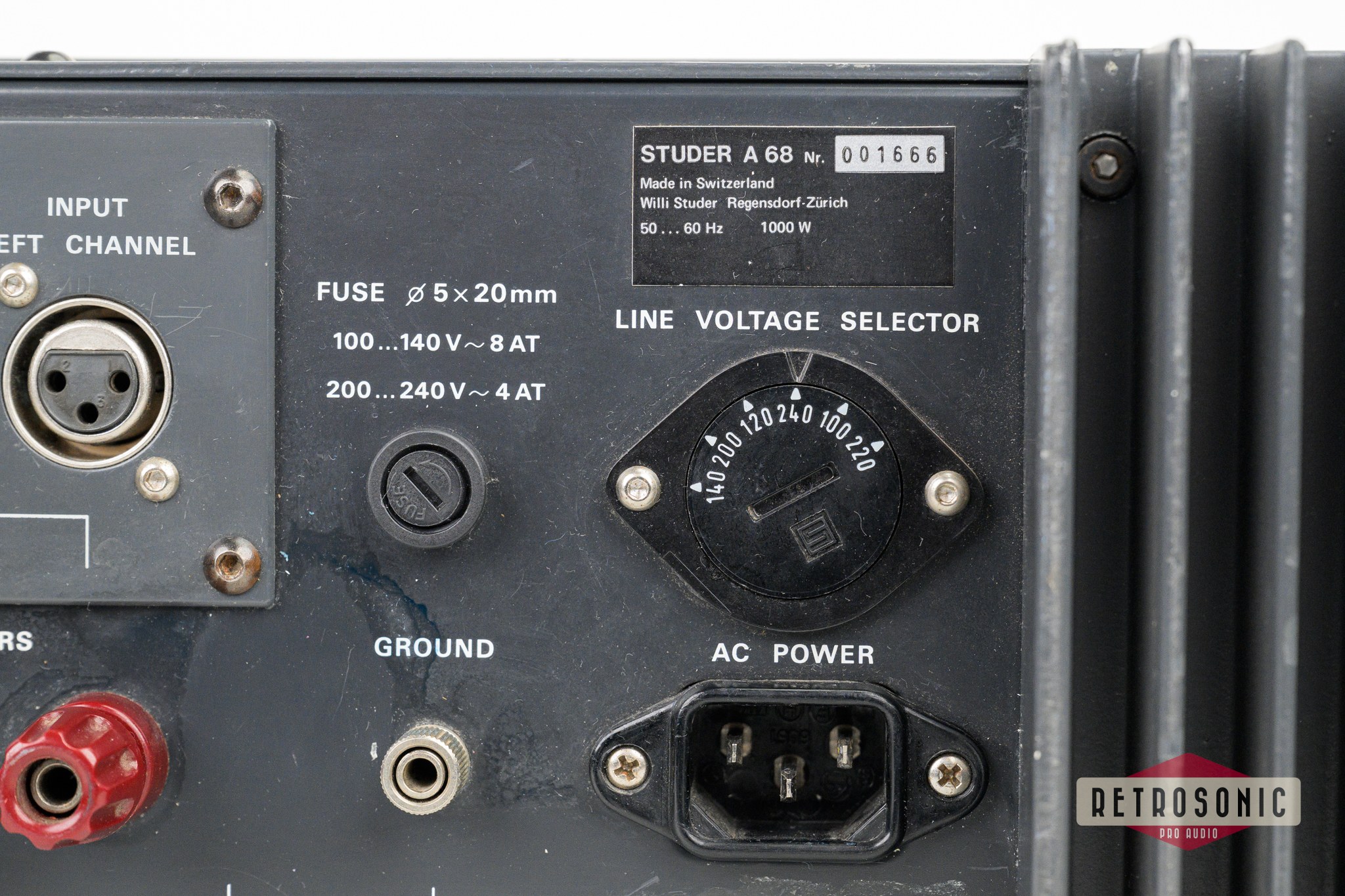 Studer A68 Stereo Amplifier #2