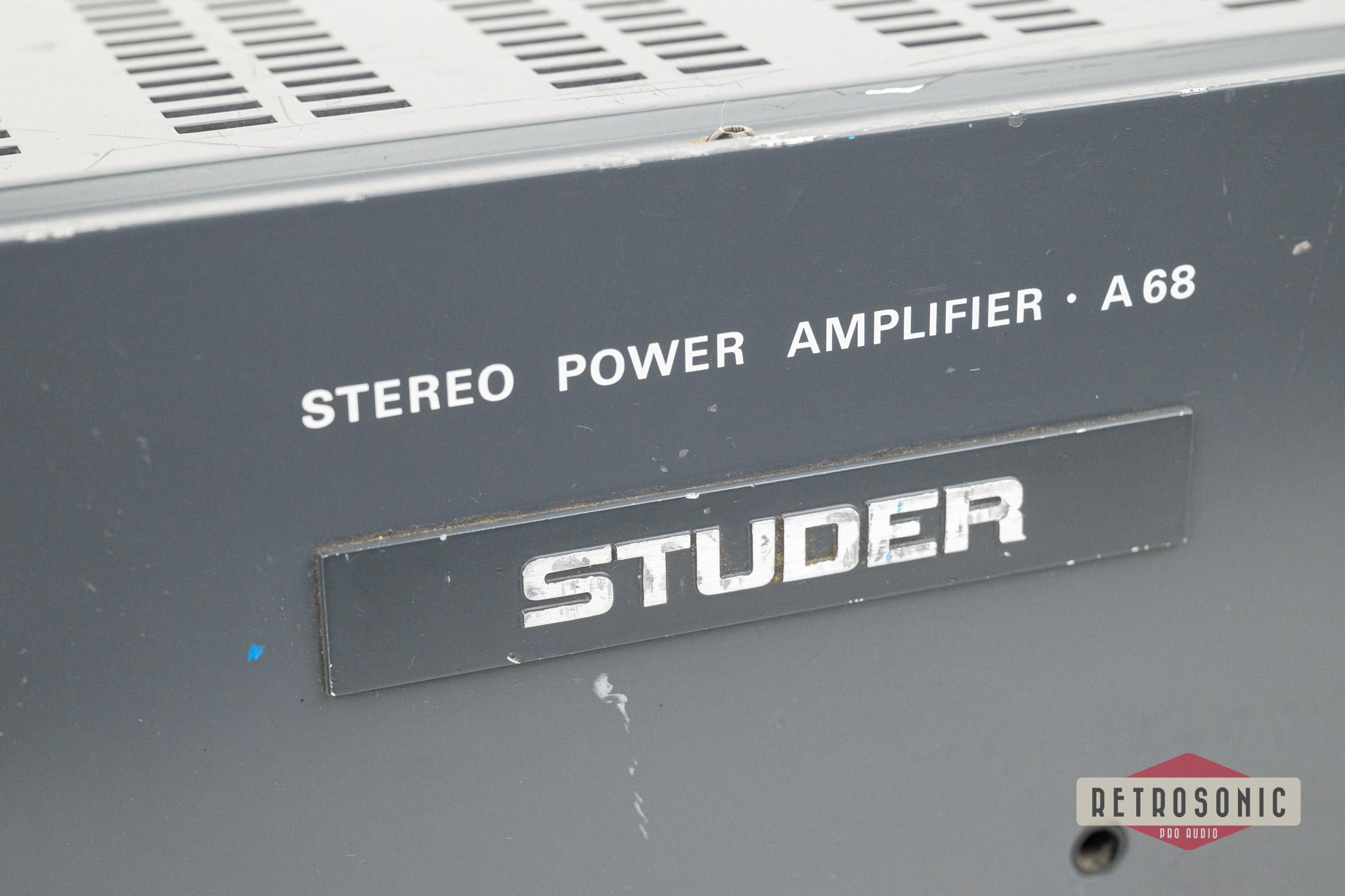 Studer A68 Stereo Amplifier #2