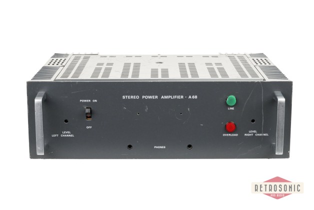 Studer A68 Stereo Amplifier #3