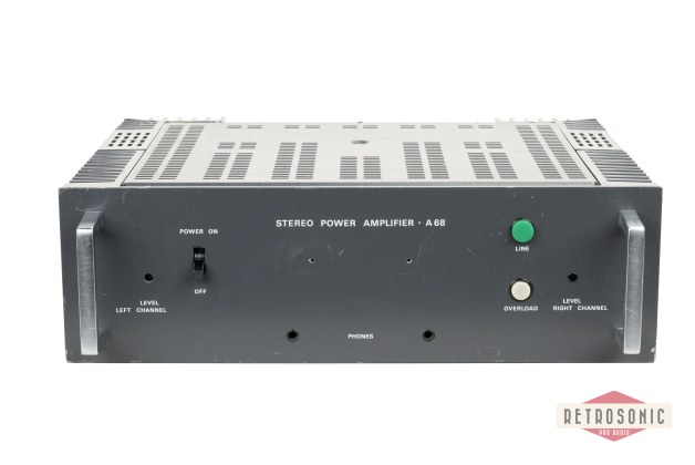 Studer A68 Stereo Amplifier #4