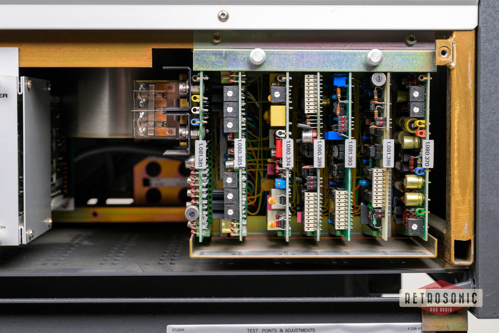 Studer A80-RC Mk II Analog Master Tape Recorder 55 Hours used