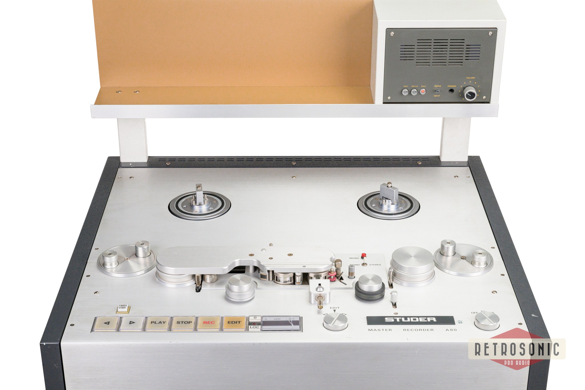Studer A80-RC Mk II Analog Master Tape Recorder 55 Hours used