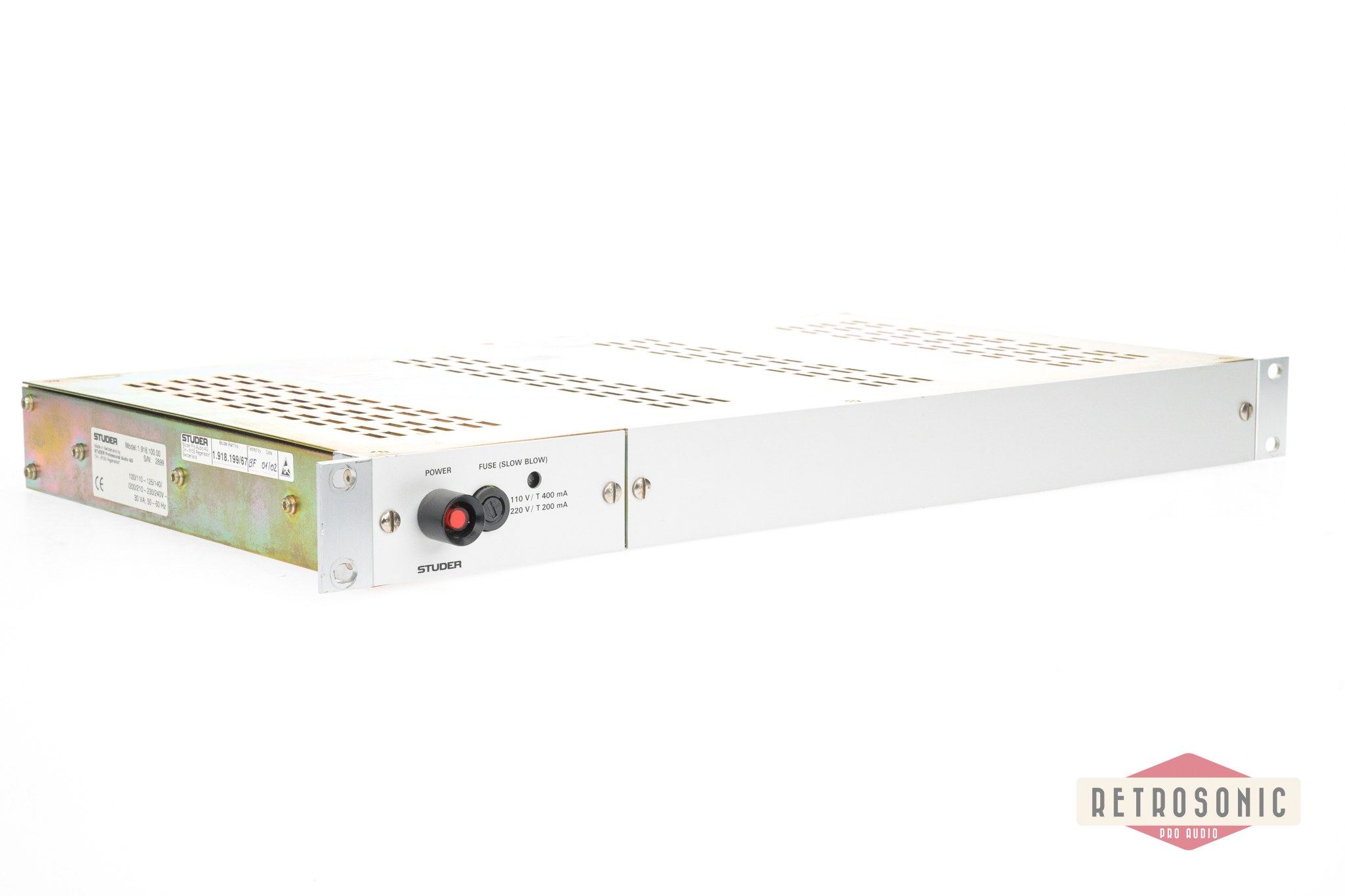 Studer  Rack Mount PSU 1.918.100.00  with 3 pcs Summing Cards #1