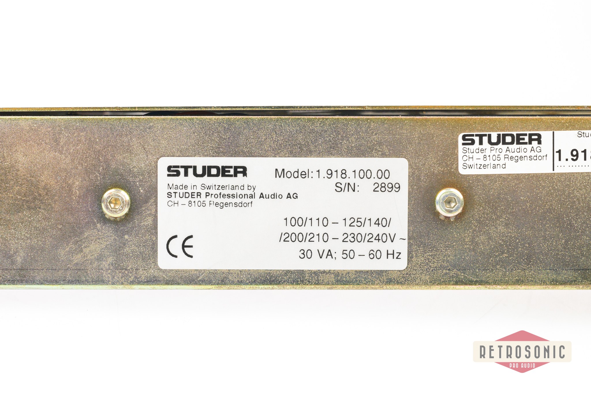 Studer  Rack Mount PSU 1.918.100.00  with 3 pcs Summing Cards #1