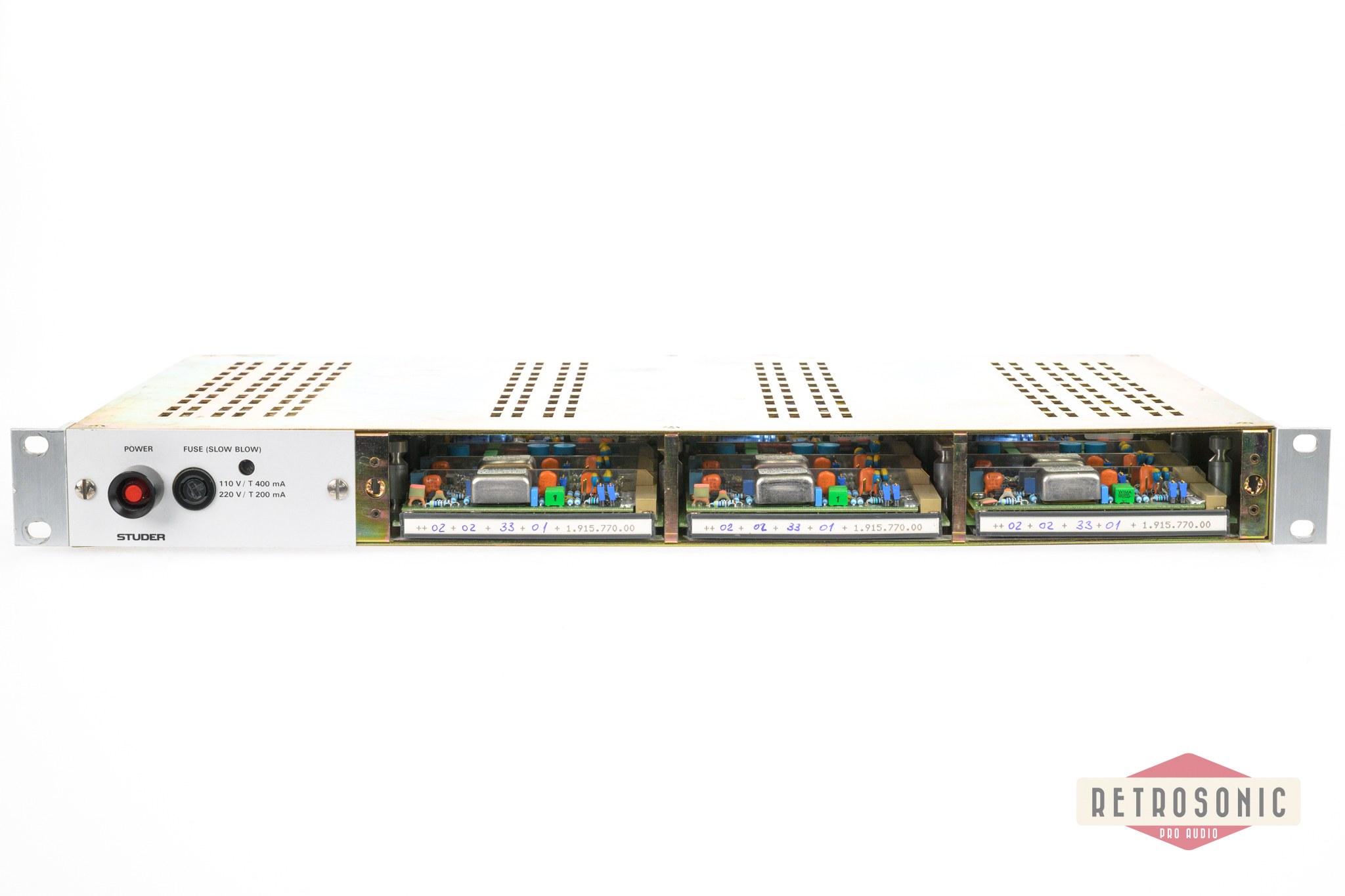Studer  Rack Mount PSU 1.918.100.00  with 3 pcs Summing Cards #1